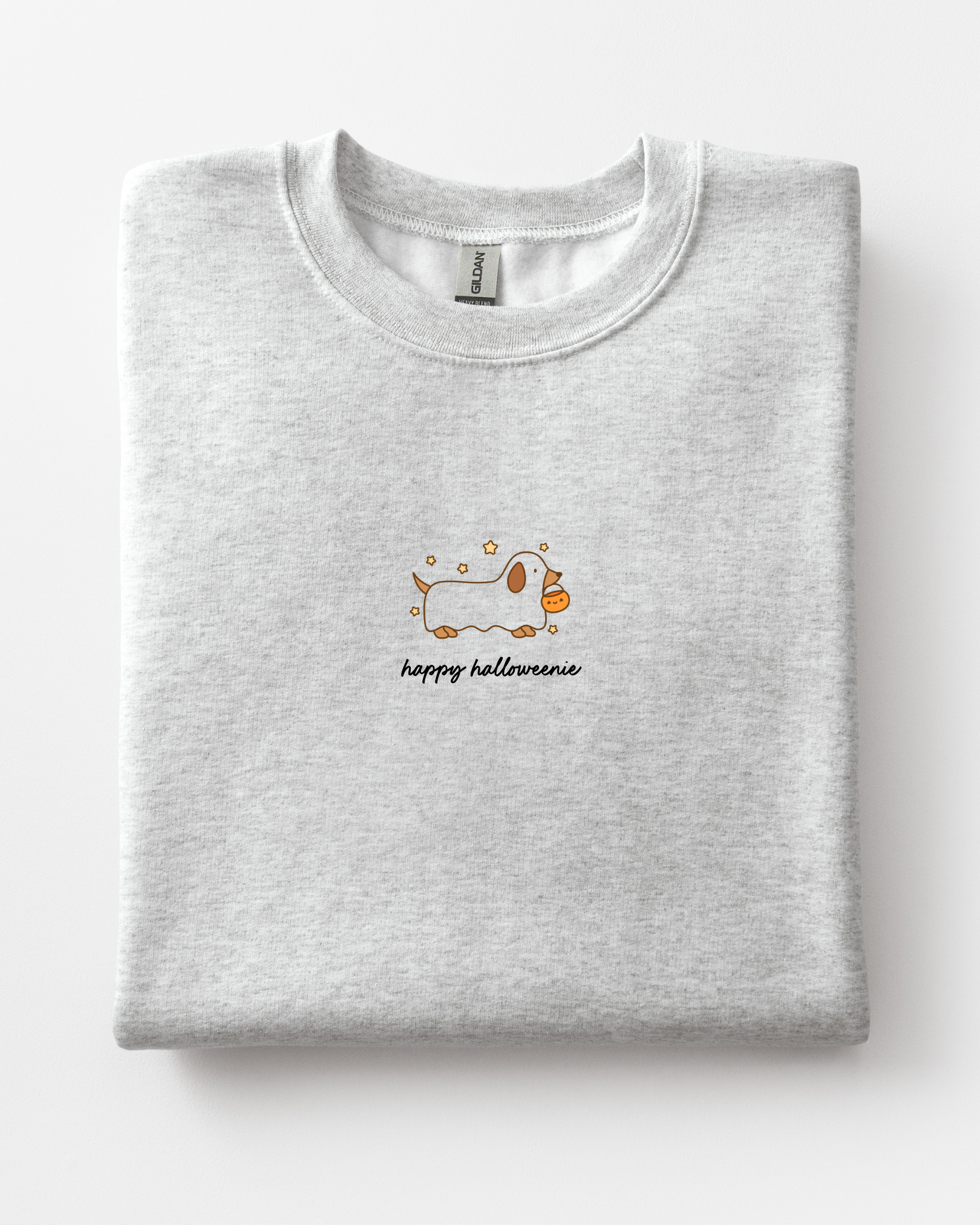 Happy Halloweenie Weenie Dog Sweatshirt