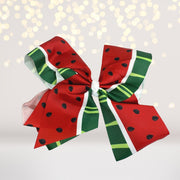 Fun Fruit Hair Bows- 8 Inches Wide