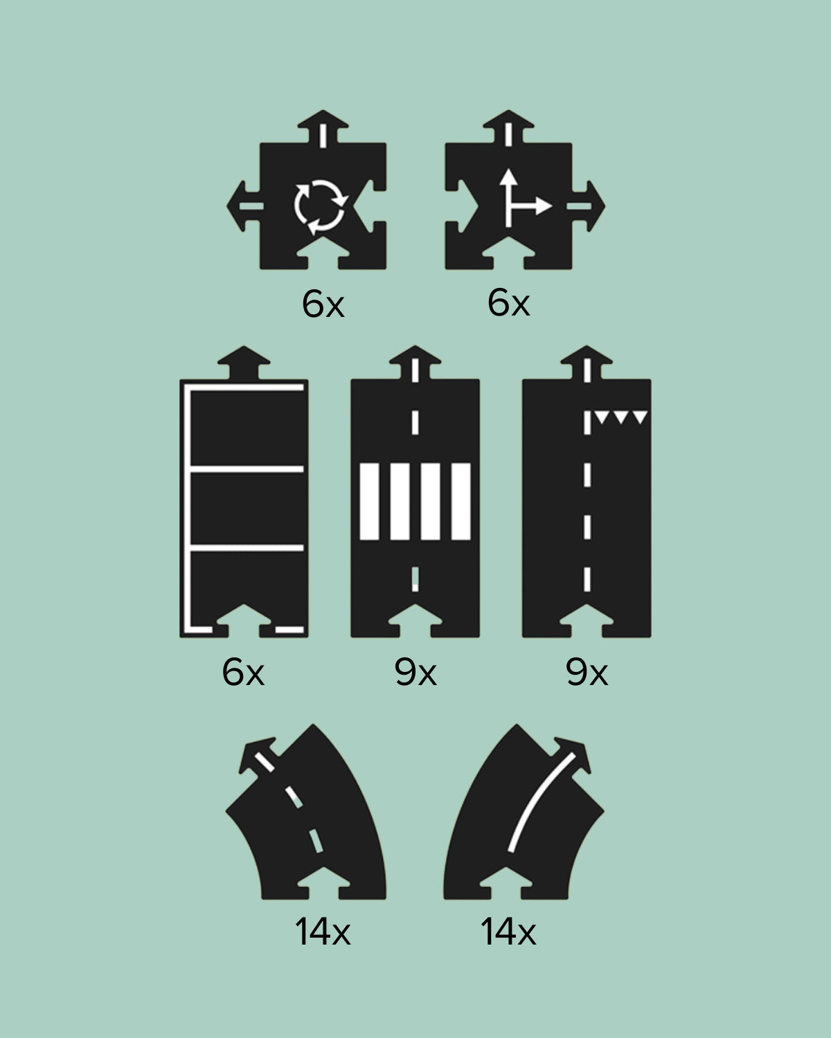 Road Track Deluxe Set Medium