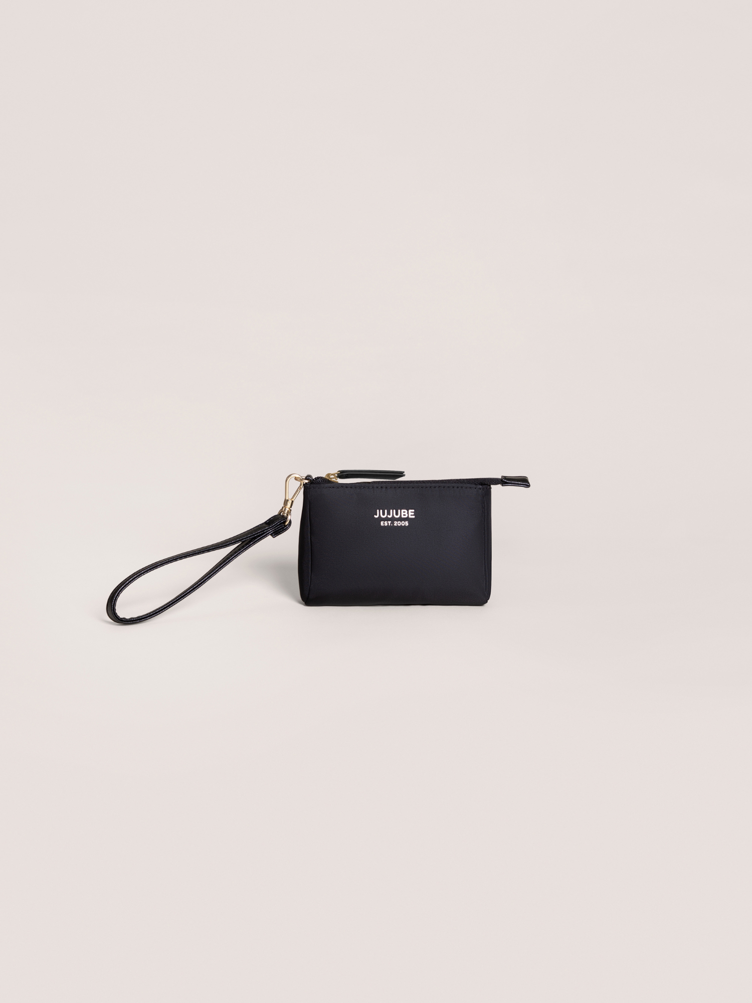 3-piece Pouch Clutch Purse Set - Black