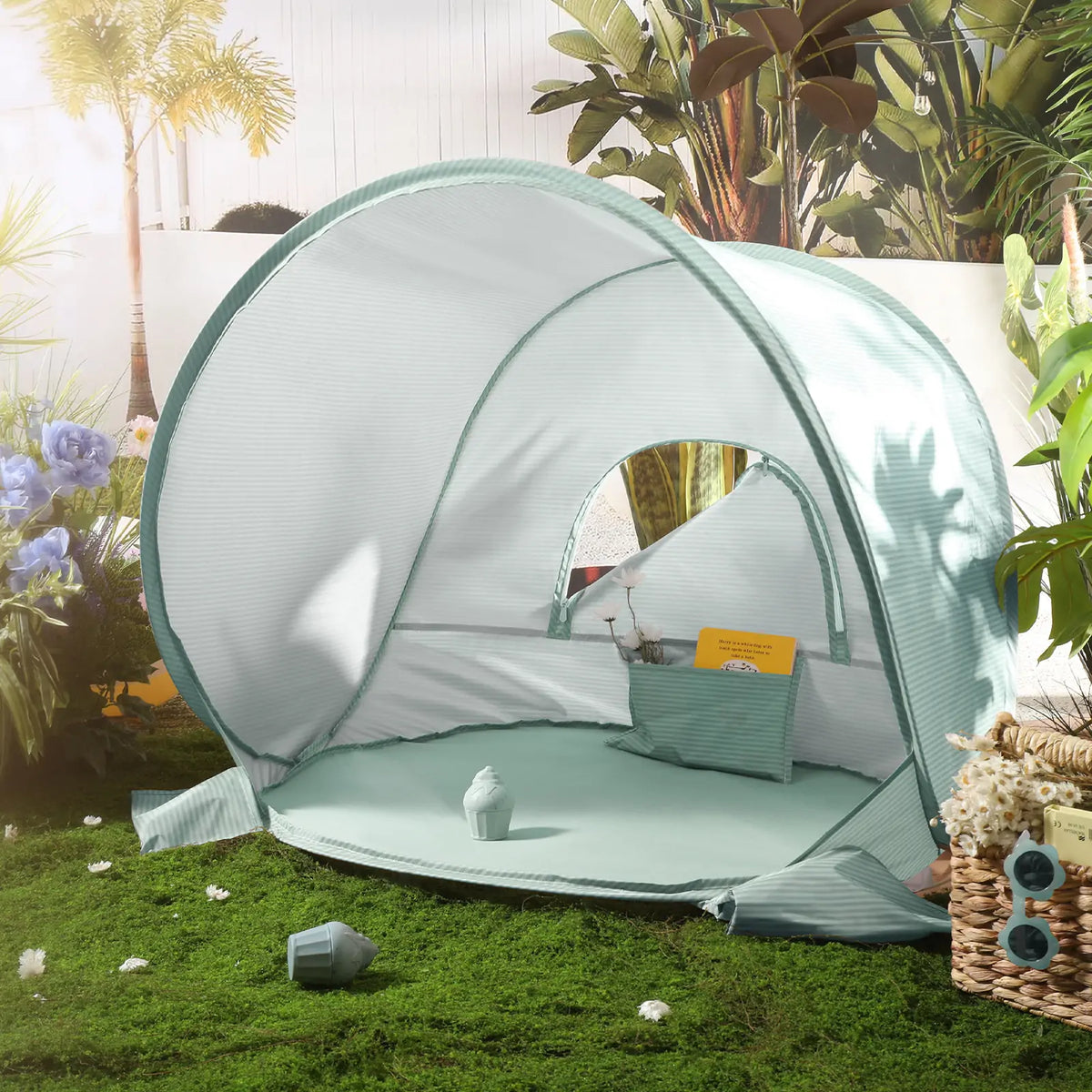 ® One-stop Beach Toy & Tent Set