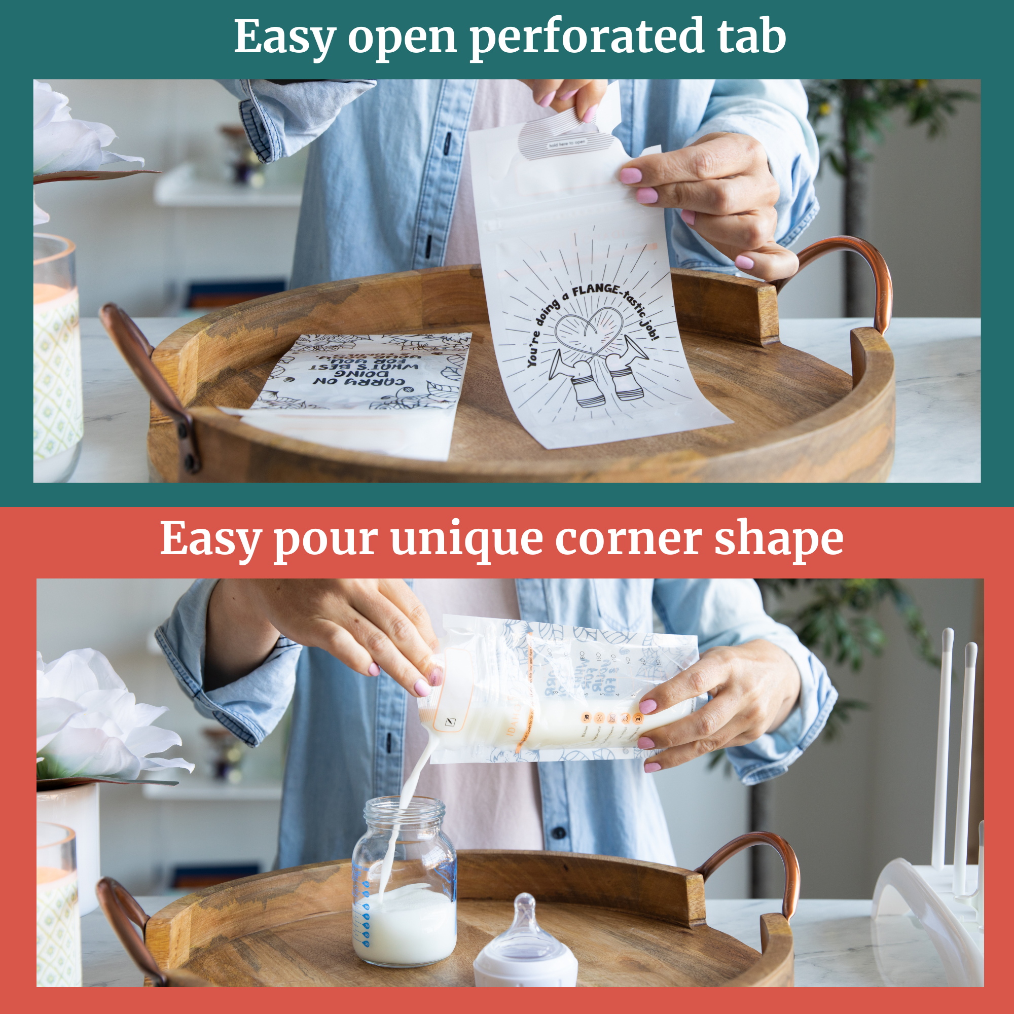 Milk Storage Bags - Breast Milk Pouches