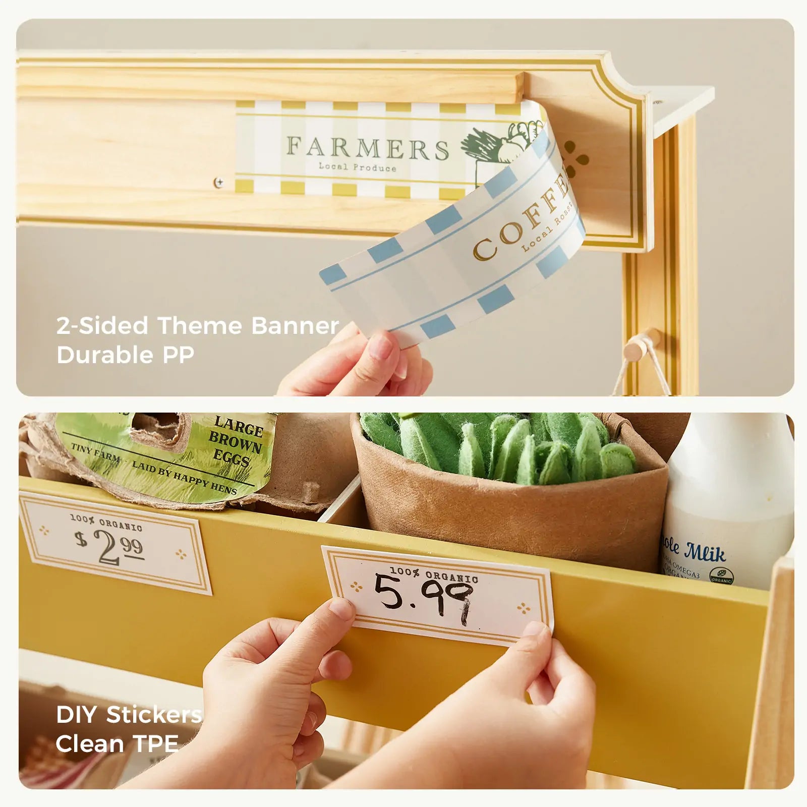 ® Kid's grocery store playset
