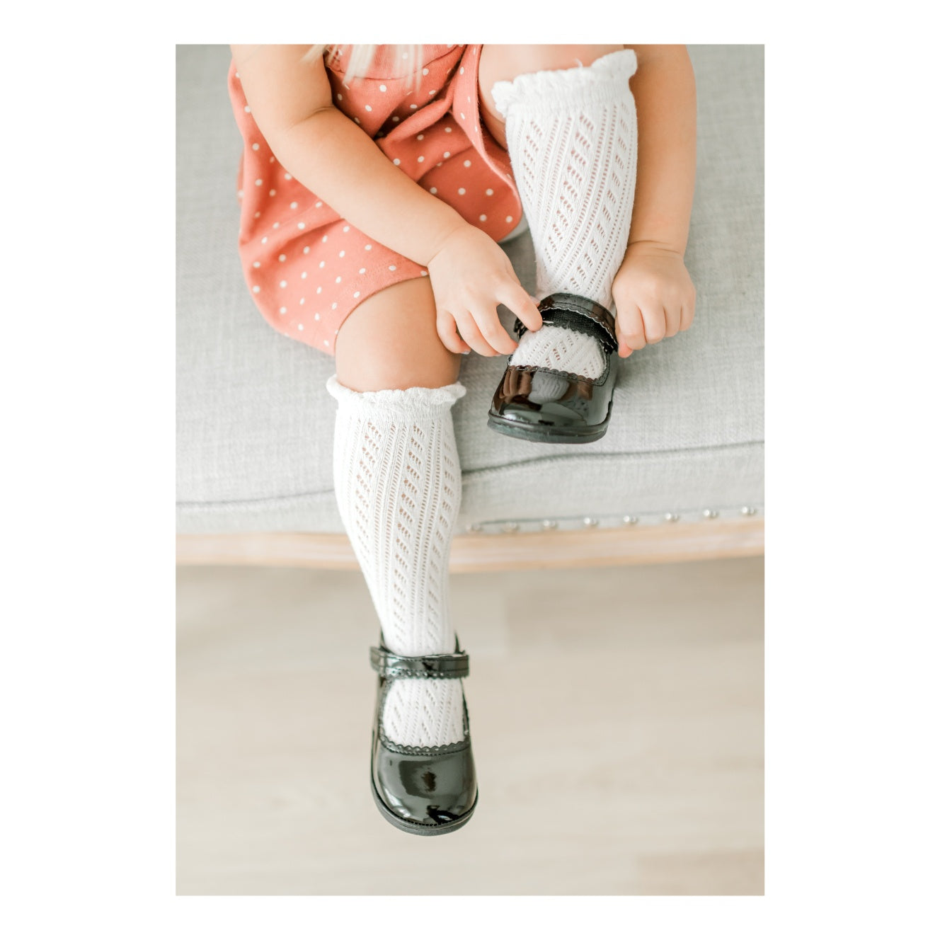 Cara Scalloped Mary Jane (baby)