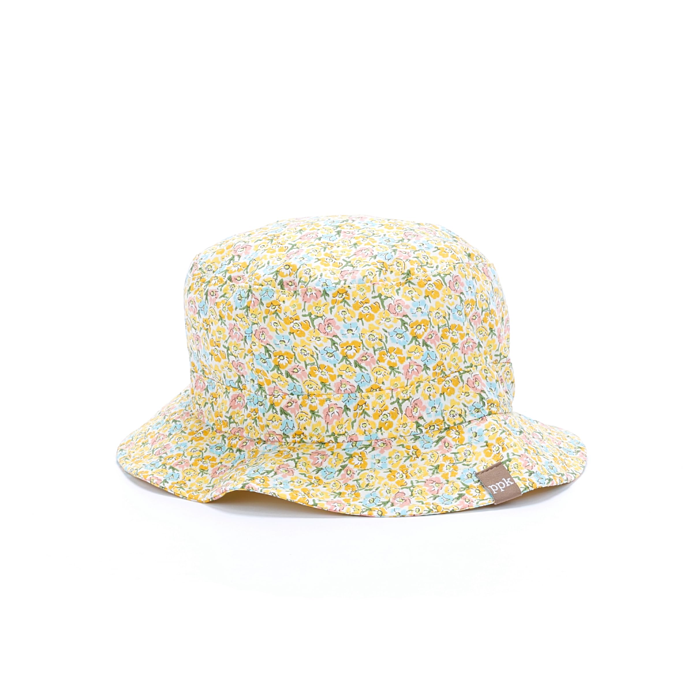 Toddler/little Girls Bucket Sun Hat (1-2y) (2-6y) Yellow