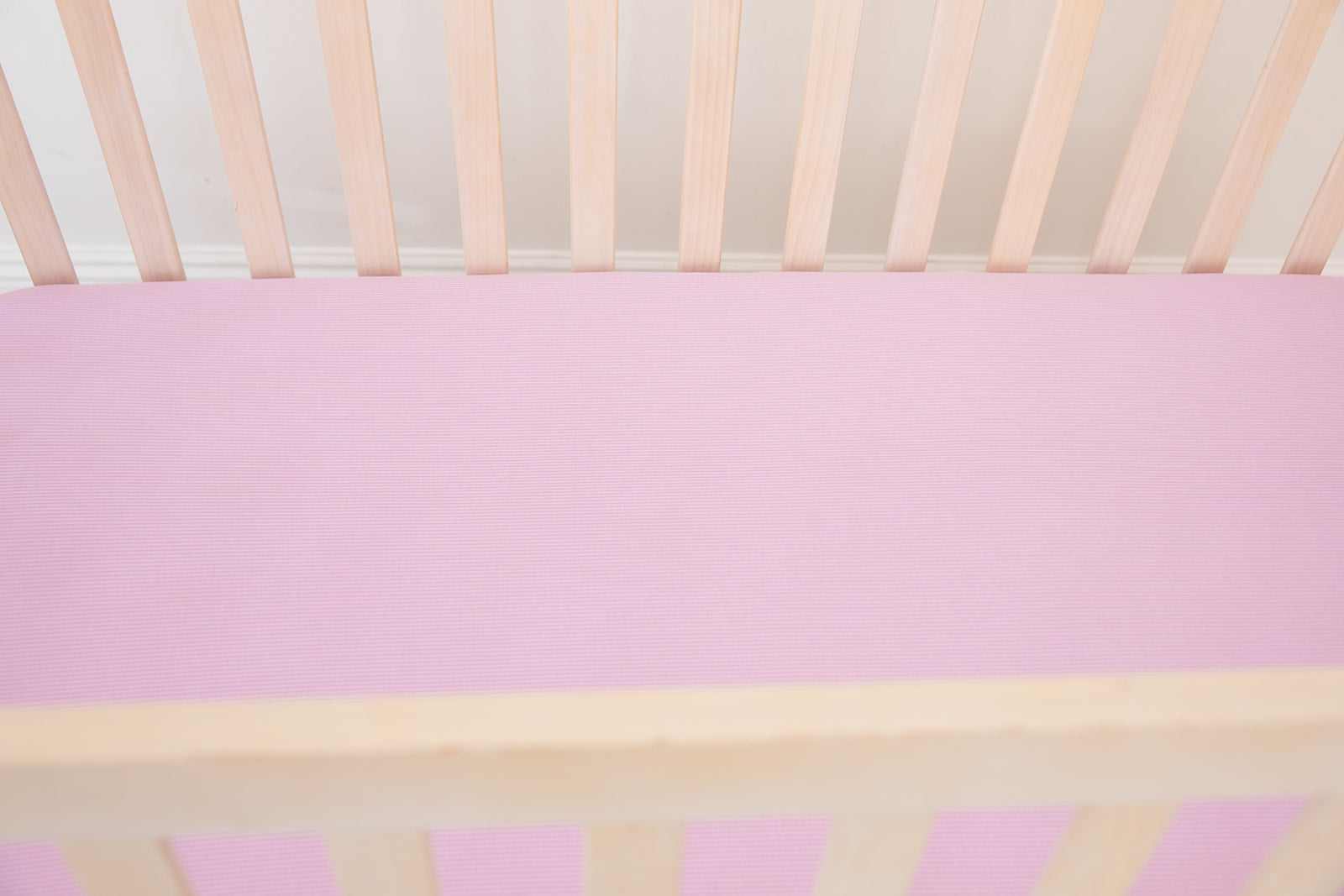 (solid, Ribbed) Saltwater Princess - Crib Sheet