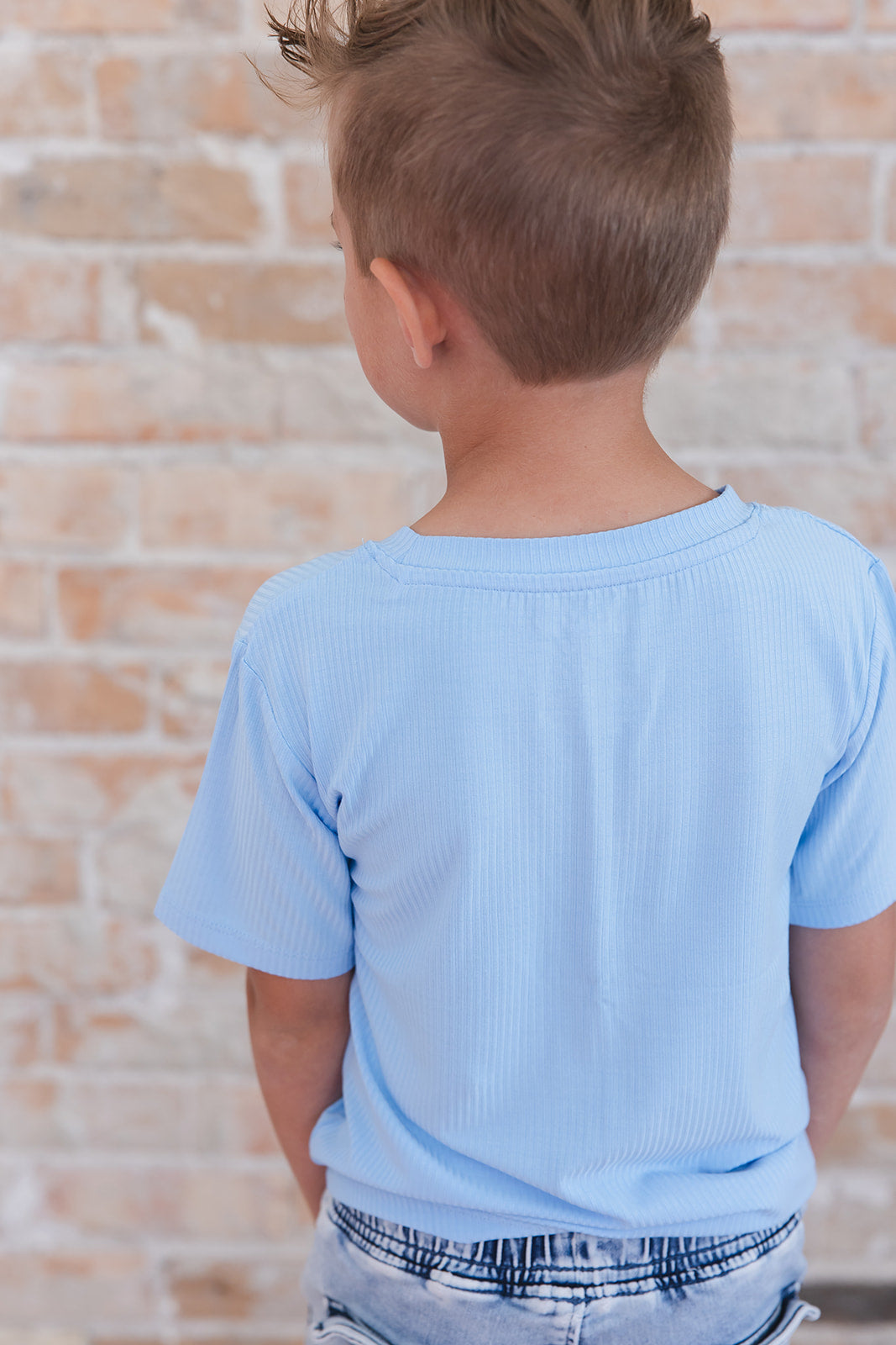 (solid, Ribbed) Neverland - Everyday Tee
