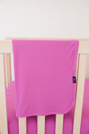 (solid, Ribbed) Rainbow Royal - Lightweight Blanket