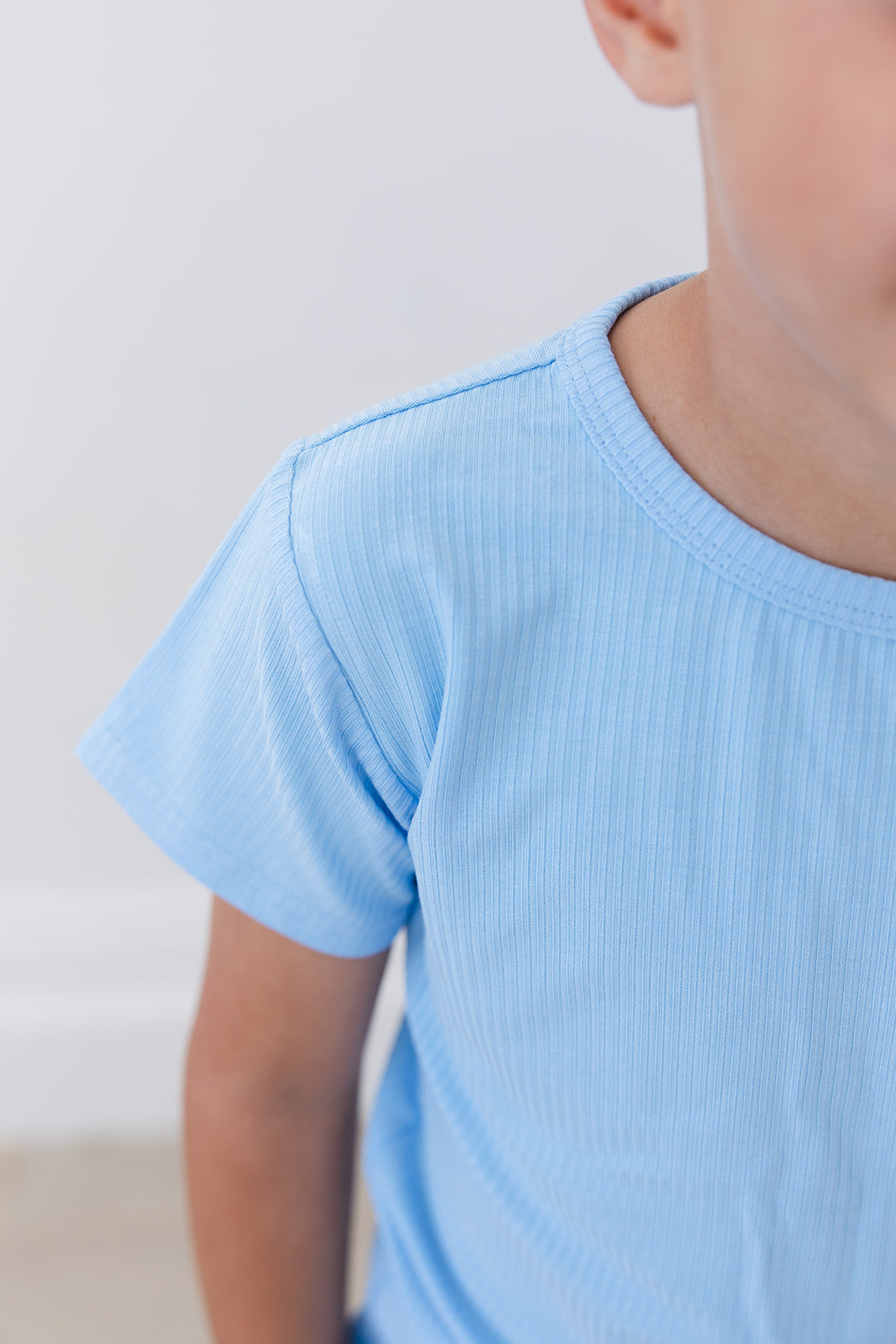 (solid, Ribbed) Neverland - Pocket Short Set