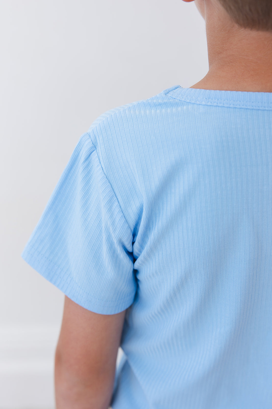 (solid, Ribbed) Neverland - Pocket Short Set