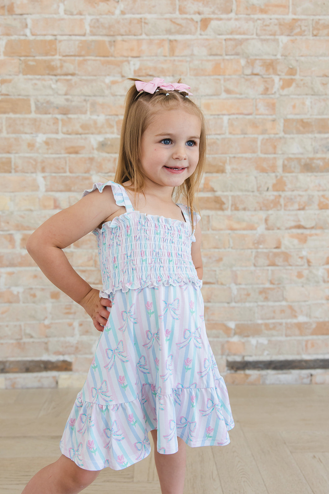 Lila - Smocked Dress