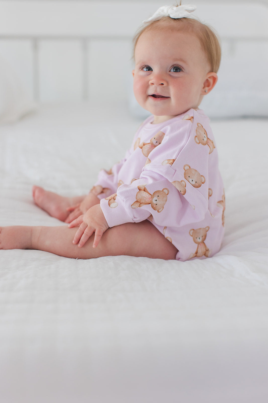 Teddy - Cloud Terry Bubble Romper