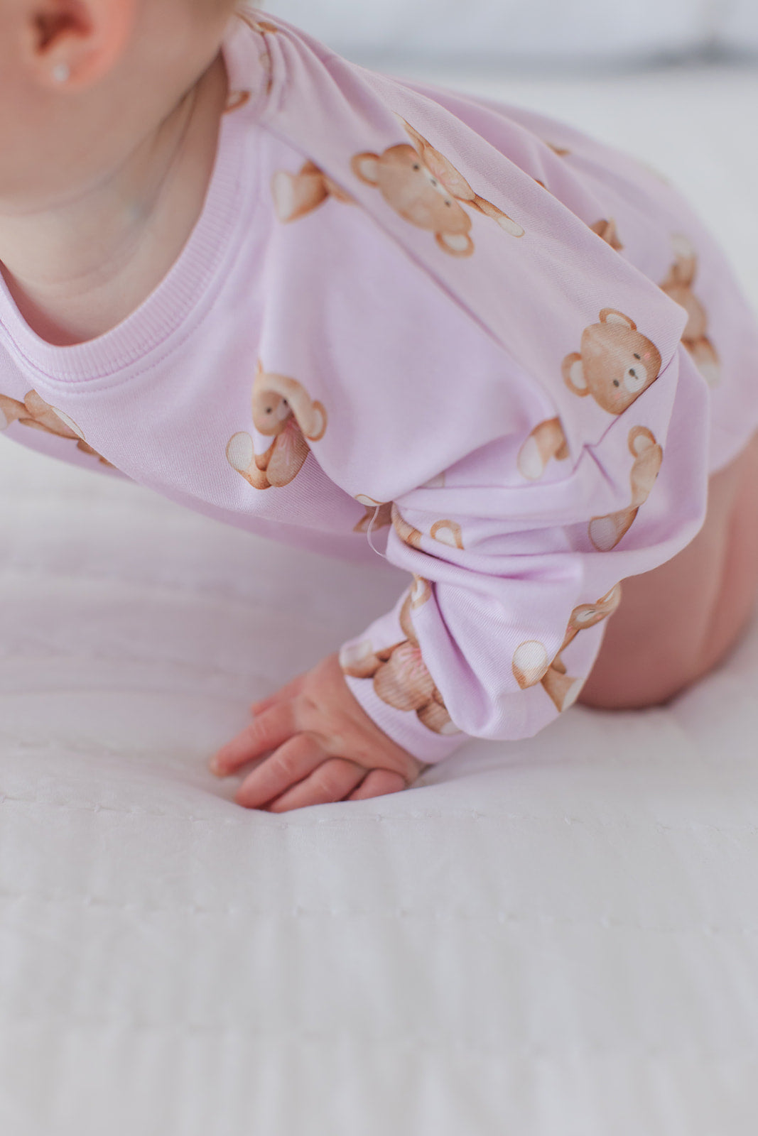 Teddy - Cloud Terry Bubble Romper