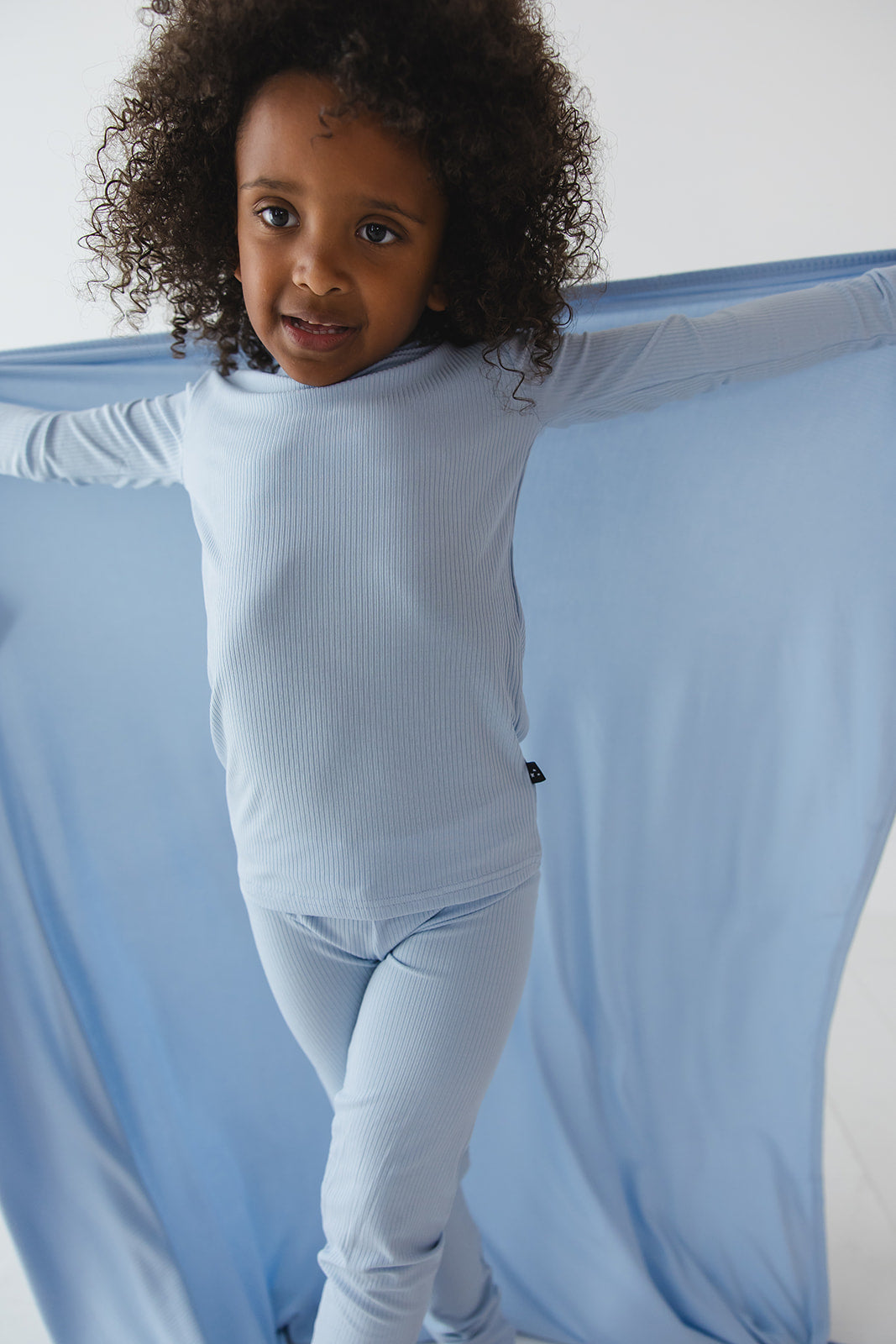 Blue Macaron (ribbed) - Set