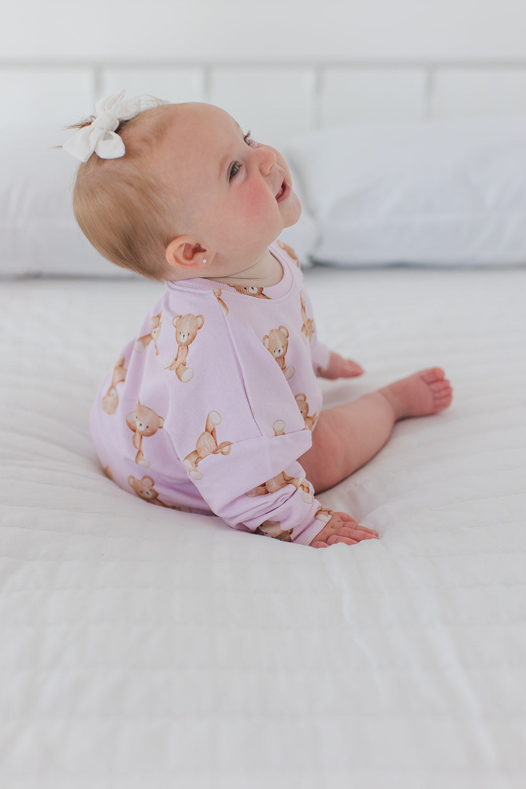 Teddy - Cloud Terry Bubble Romper