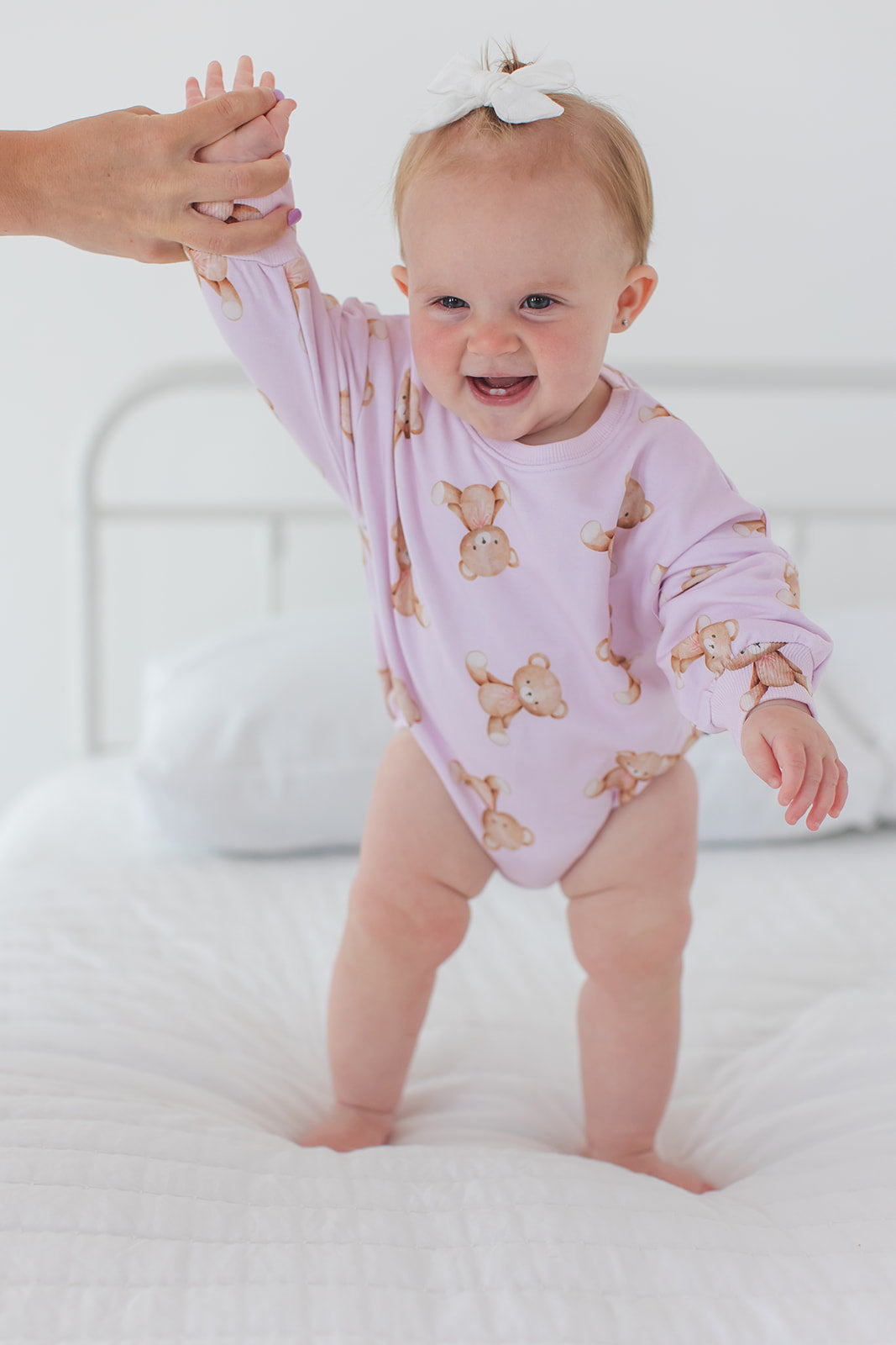 Teddy - Cloud Terry Bubble Romper
