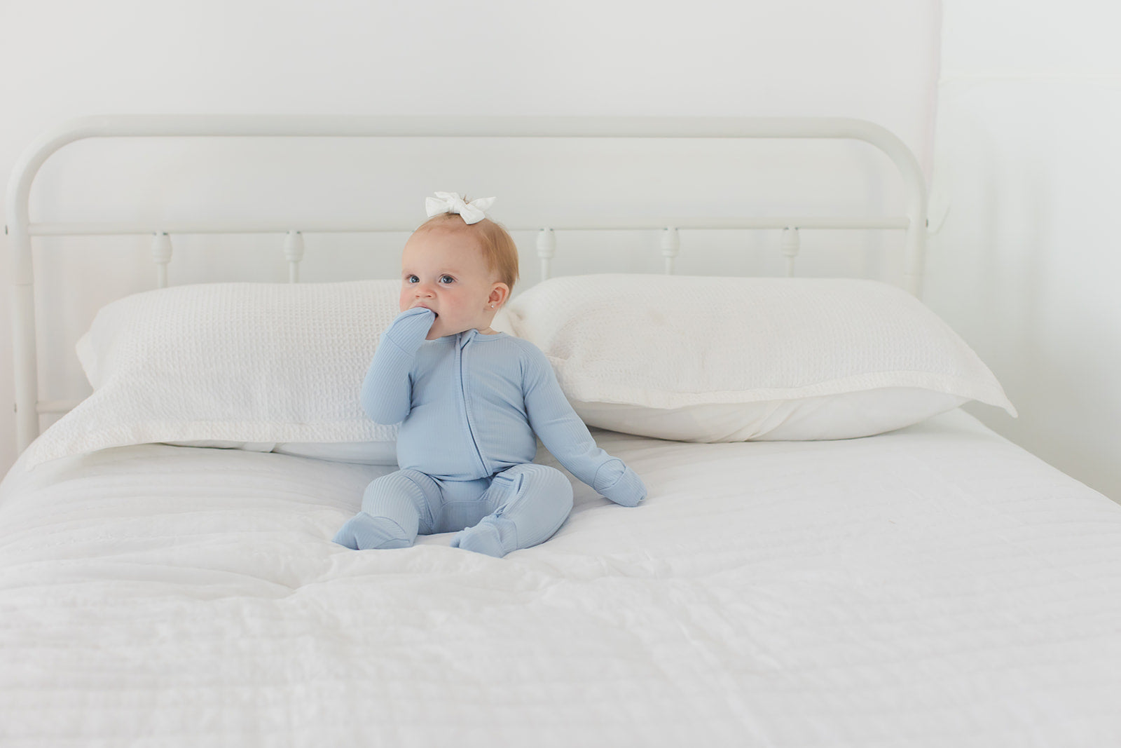 Blue Macaron (ribbed) - Zippy