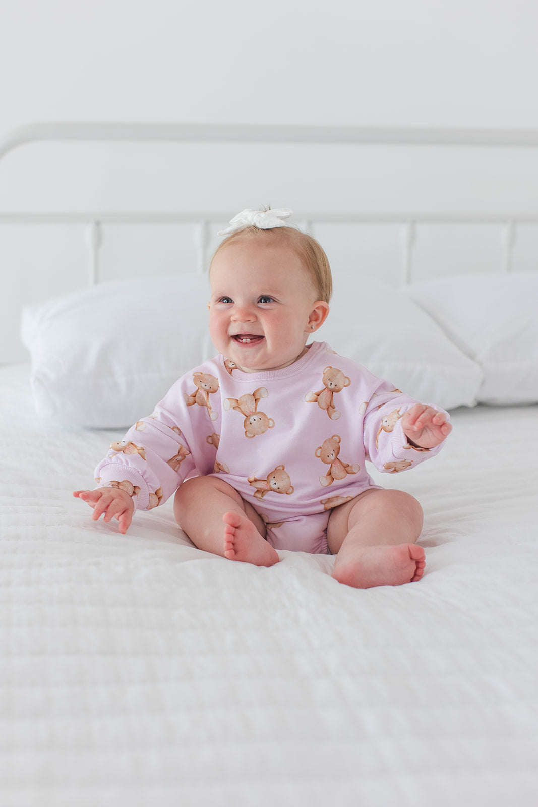 Teddy - Cloud Terry Bubble Romper