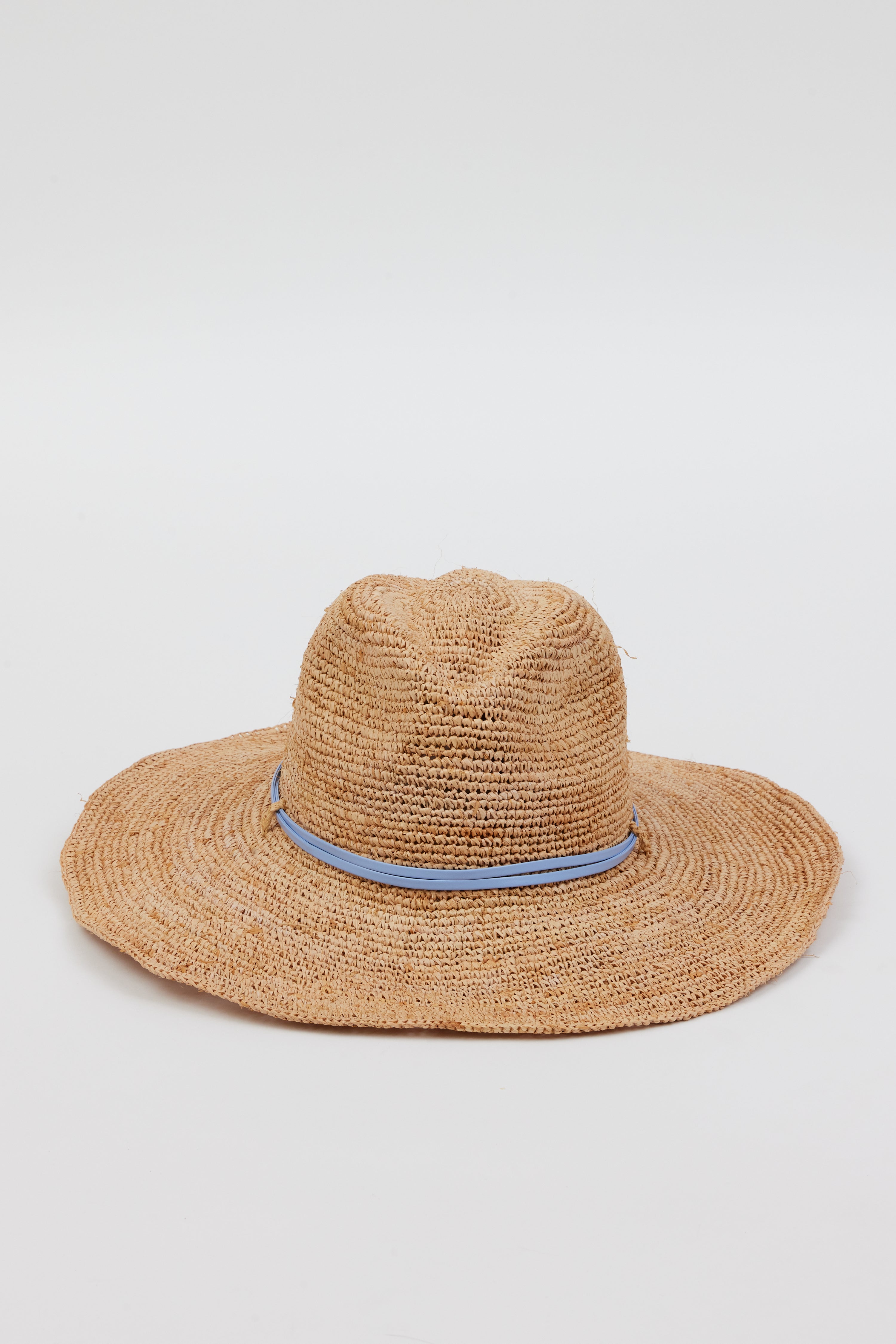 Raffia Crochet Continental- Natural