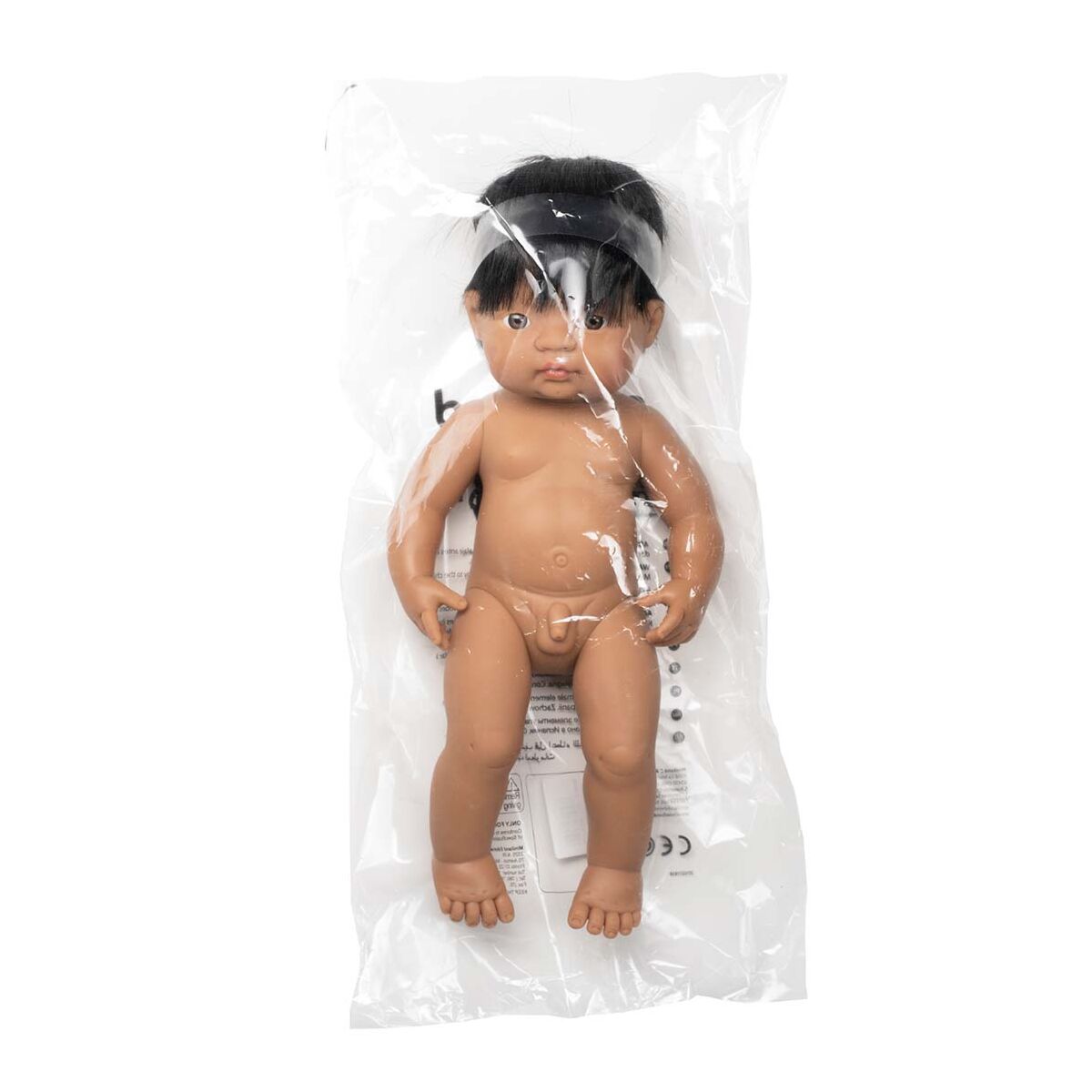 Baby Doll Hispanic Boy With Hearing Implant 38 Cm