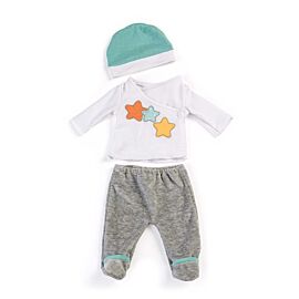 Knitted Pajama 40cm - White Color