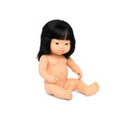 Baby Doll Asian Girl With Down Syndrome 38 Cm