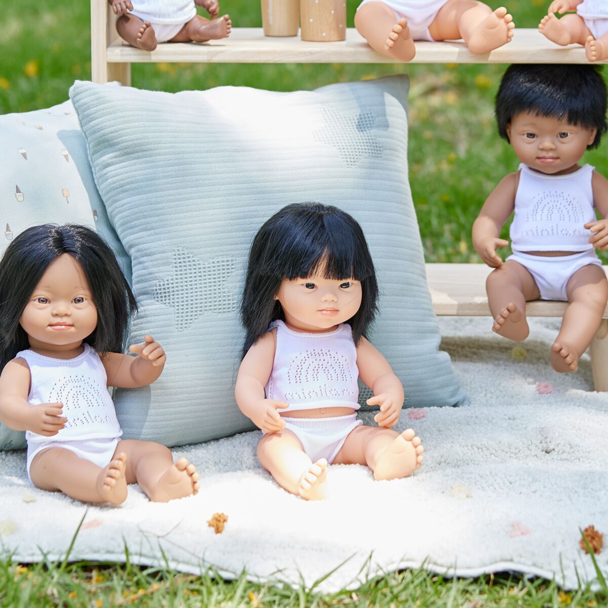 Baby Doll Asian Girl With Down Syndrome 38 Cm