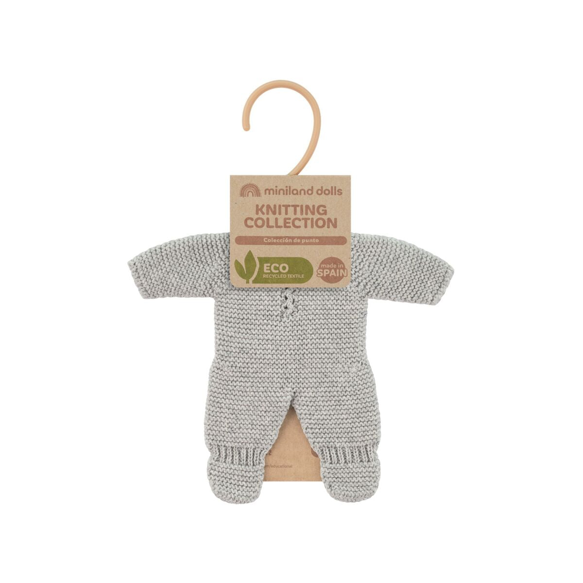 Knitted Pajama 21cm -  Gray Color