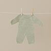 Knitted Pajama 32cm - Green Color