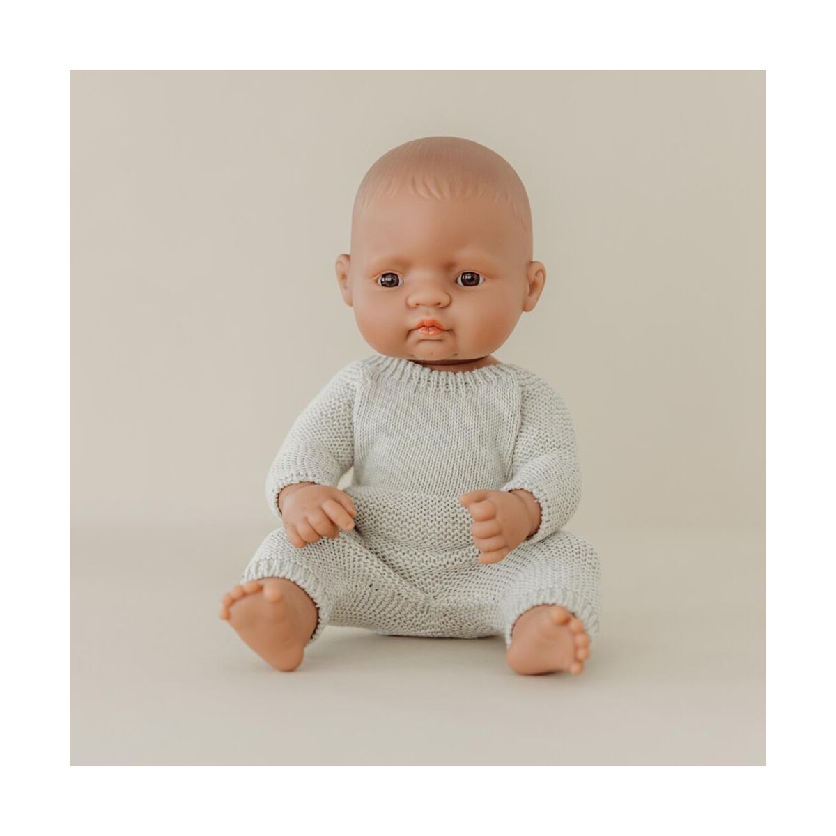 Knitted Pajama 32cm - Green Color