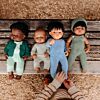 Knitted Pajama 32cm - Green Color