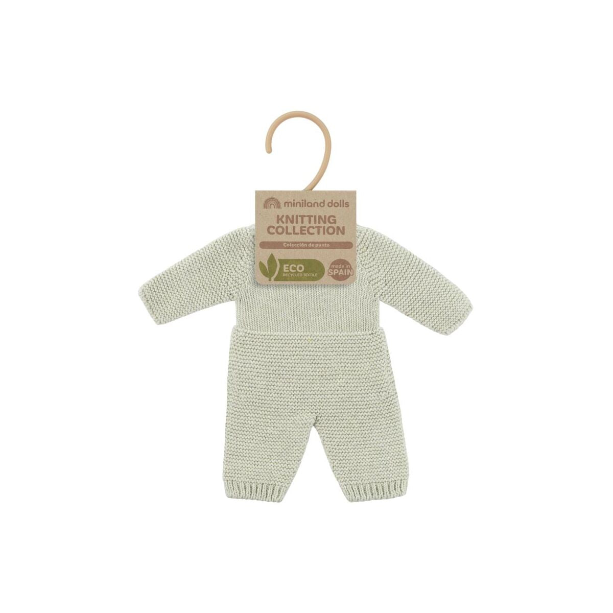 Knitted Pajama 32cm - Green Color