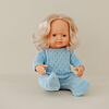 Knitted Pajama 38cm - Blue Color