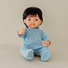 Knitted Pajama 38cm - Blue Color