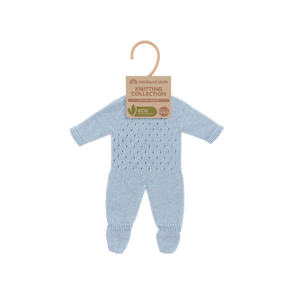 Knitted Pajama 38cm - Blue Color