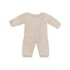 Knitted Pajama 38cm - Linen Color