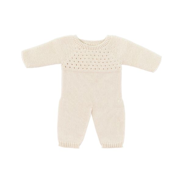 Knitted Pajama 40cm - White Color