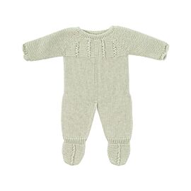 Knitted Doll Outfit 40cm – Rompers & Bonnet