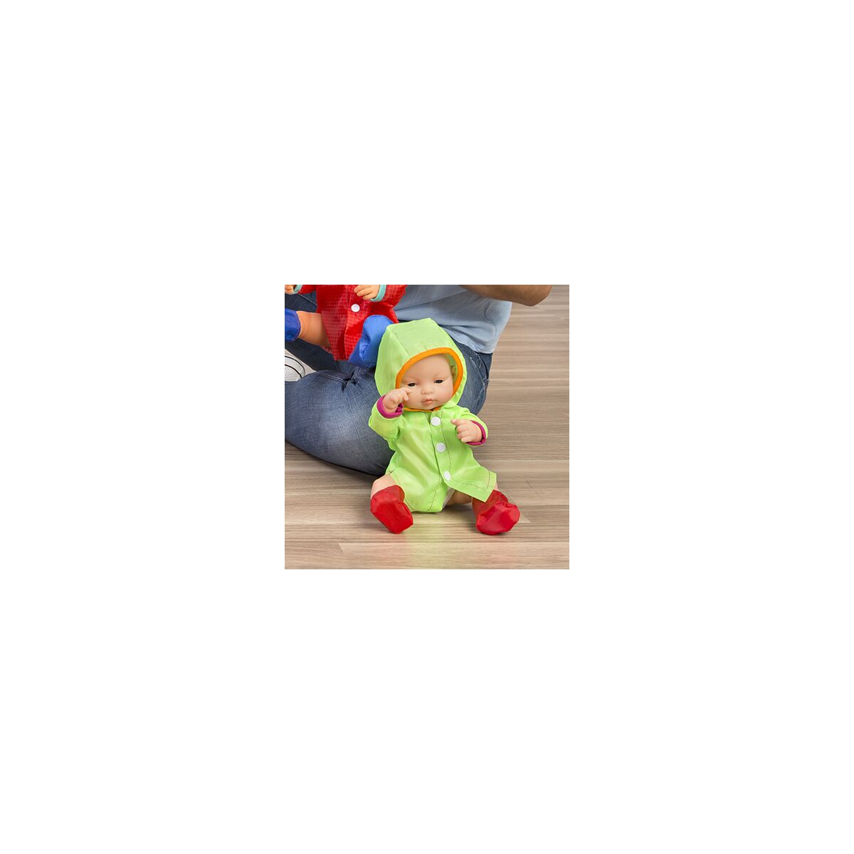 Raincoat and Boots 12 5/8”