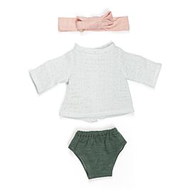 Knitted Pajama 32cm - Green Color
