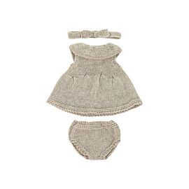 Knitted Pajama 32cm - Green Color