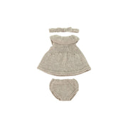 Knitted Doll Outfit 32cm- Dress&headband