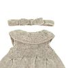 Knitted Doll Outfit 32cm- Dress&headband