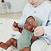 Knitted Doll Outfit 40cm – Rompers & Bonnet