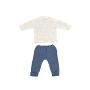 Knitted Doll Outfit 40cm – Sweater & Trousers