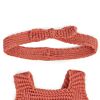 Knitted Doll Outfit 21cm - Rompers&headband