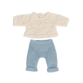 Knitted Pajama 21cm -  Gray Color