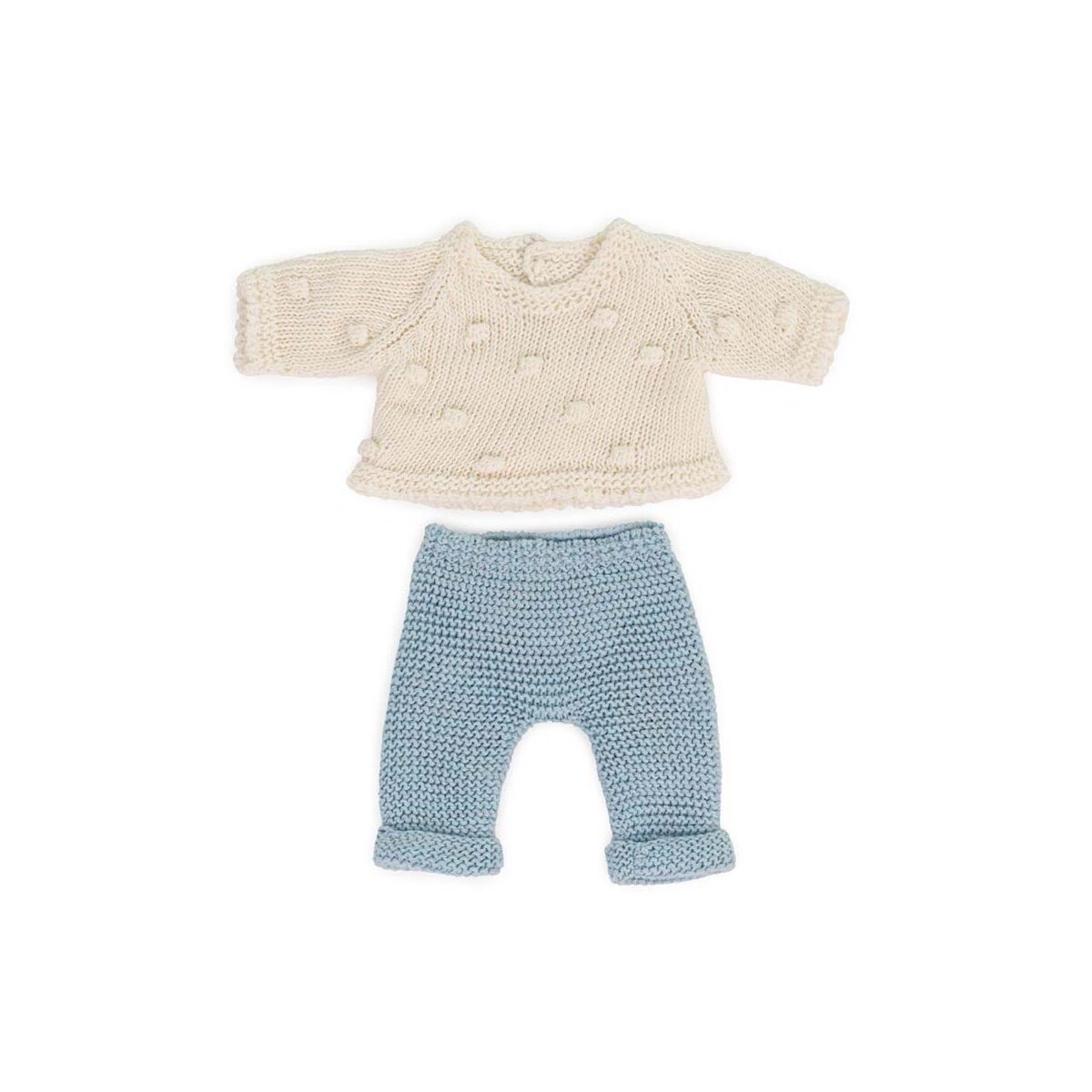 Knitted Doll Outfit 21cm - Sweater&trousers