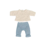 Knitted Doll Outfit 21cm - Sweater&trousers