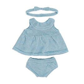Knitted Pajama 38cm - Blue Color